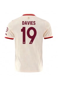 Bayern Munich Alphonso Davies #19 Voetbaltruitje 3e tenue 2024-25 Korte Mouw